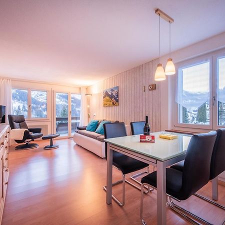 Ferienwohnung Atemberaubende Sicht auf Eiger Nordwand Grindelwald Exterior foto